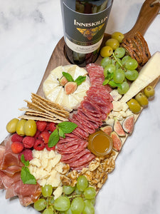 Charcuterie Board with Charcuterie Instructions